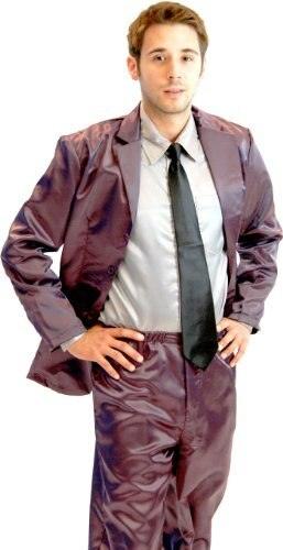 4 Piece Silk Mens Pajama Suit-tvso