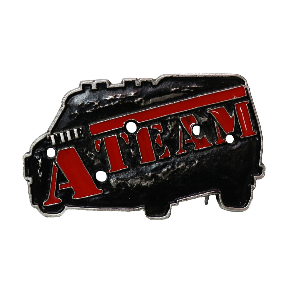 ATeam 1980s TV Series Mr. T Black Van Belt Buckle Funny Holiday Gift