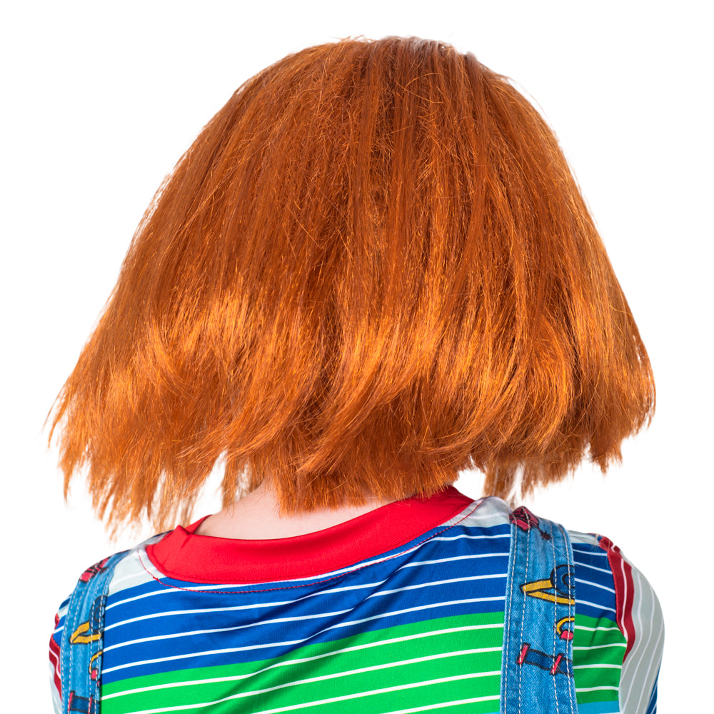 Chuckie Good Guys Doll Halloween Costume Accessory Wig Red Hair Cosplay
