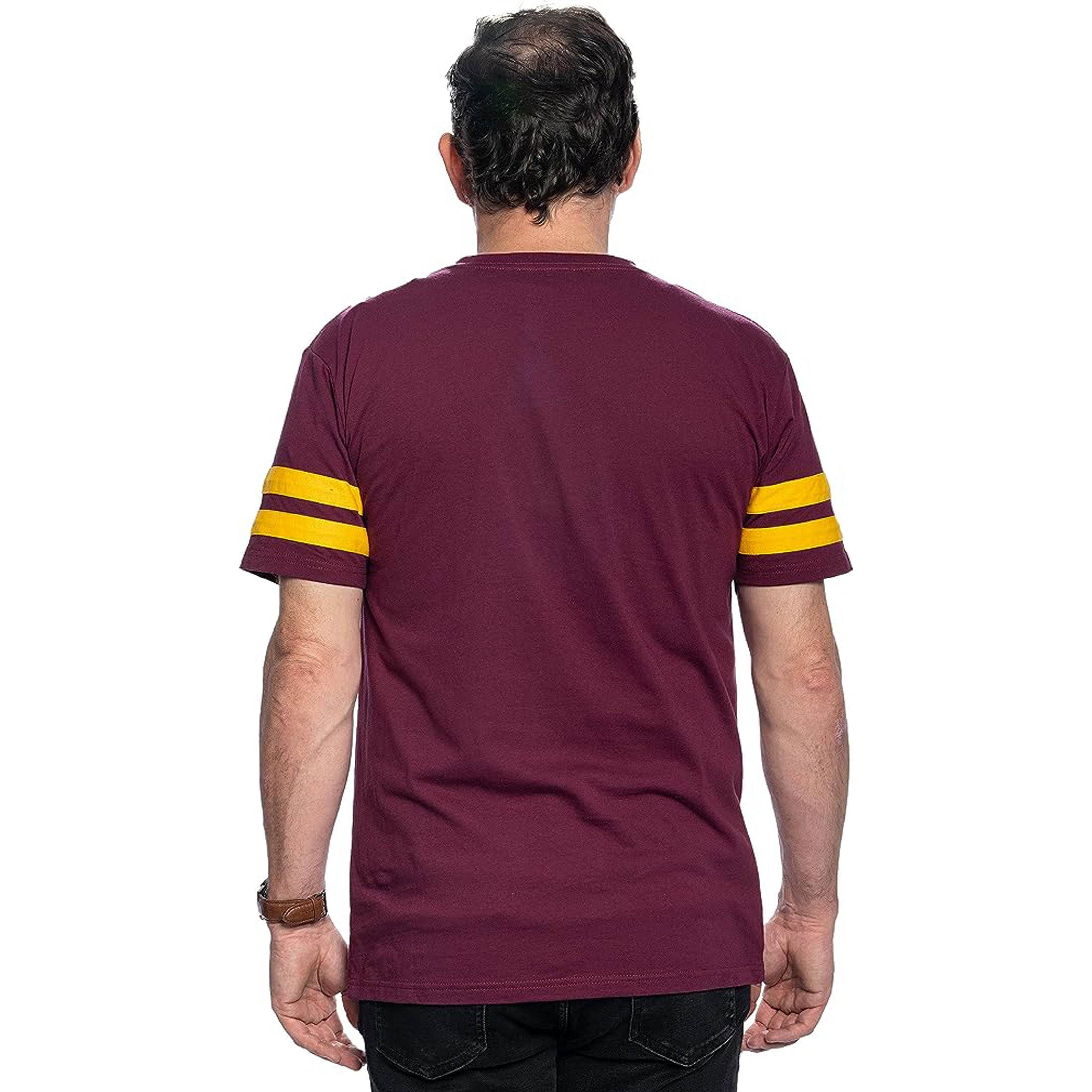 Dancing Elk Condors Halloween Costume T-Shirt Tee with Striped Sleeves Cosplay for Mens and Womens