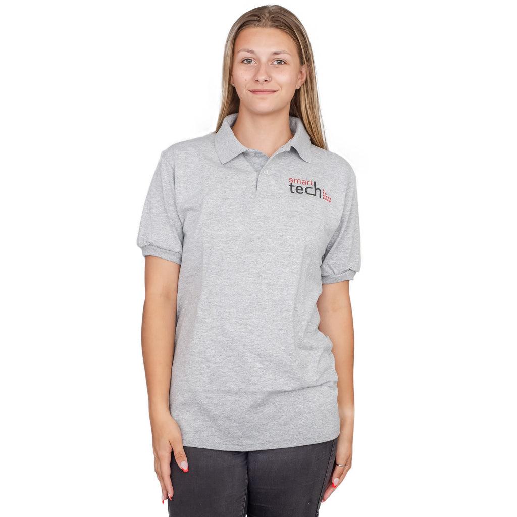 40 Year Old Virgin Smart Tech Gray Costume Polo Shirt