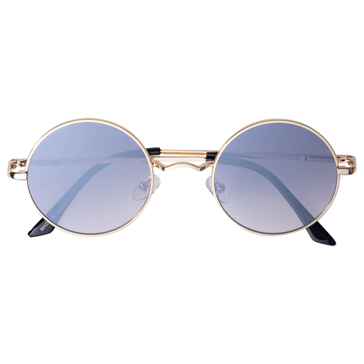John Lennon Vintage Round Sunglasses Costume Accessory - Mirror