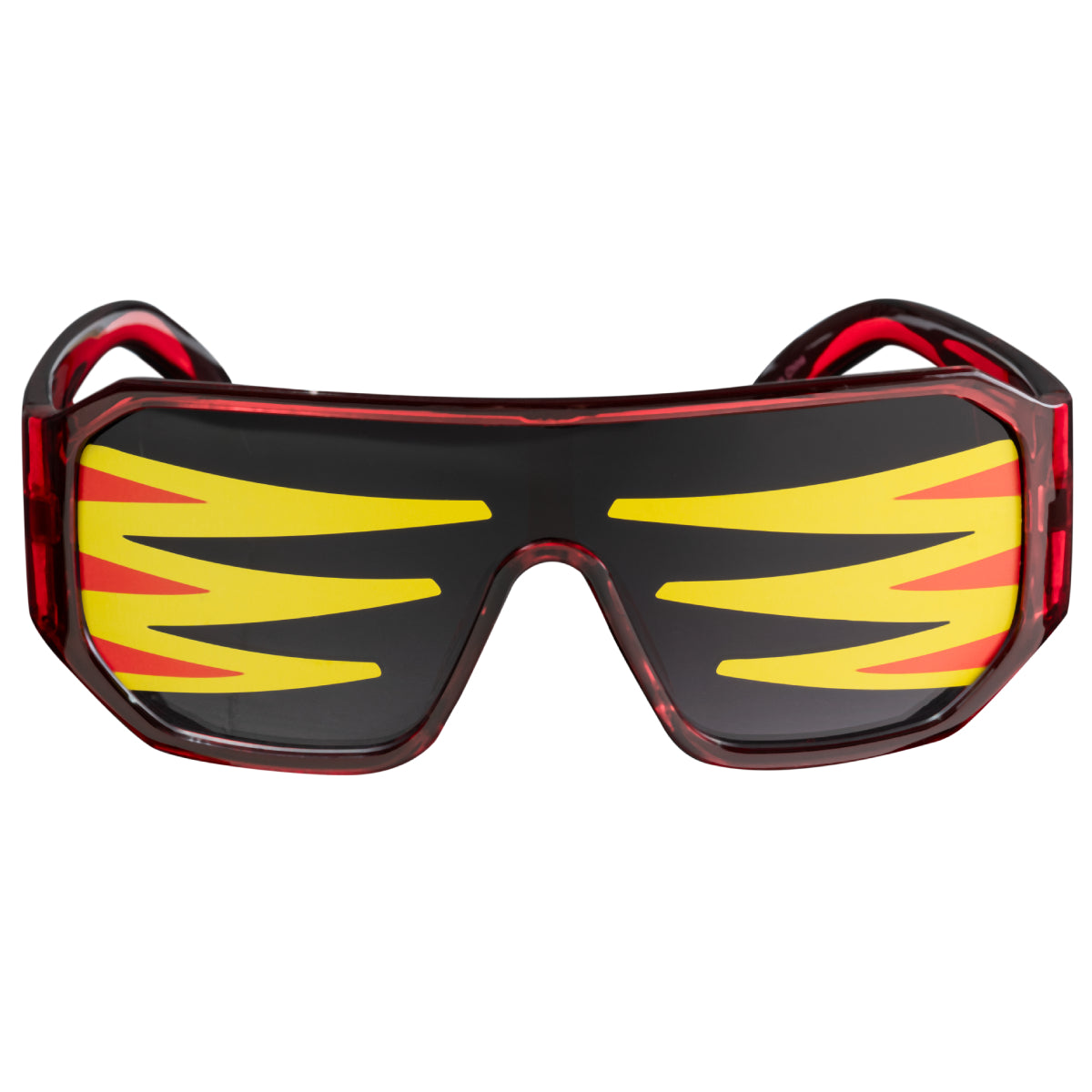 Machoman Randy Savage Costume Accessory Cosplay Sunglasses Red
