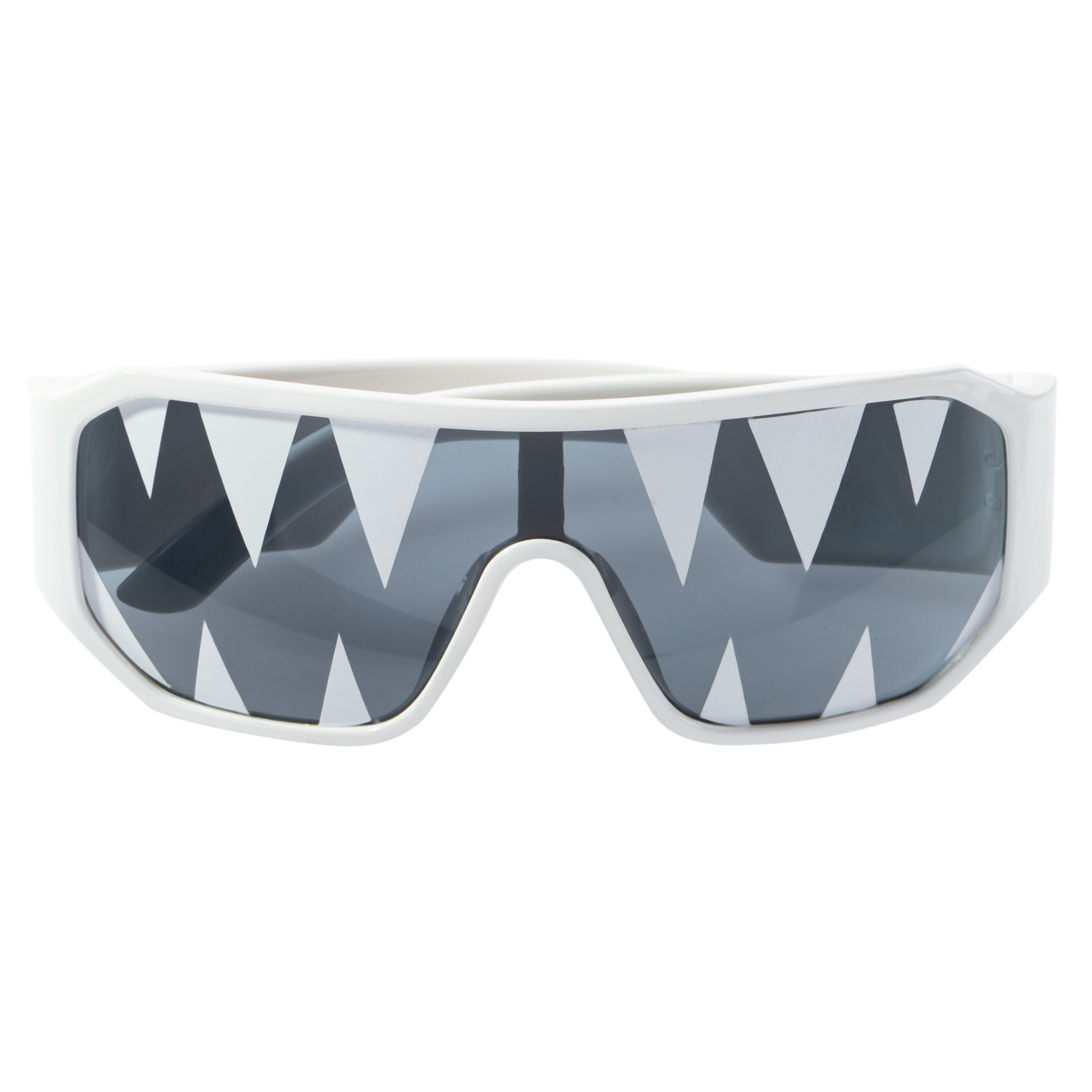 Machoman Randy Savage Costume Accessory Cosplay Sunglasses White