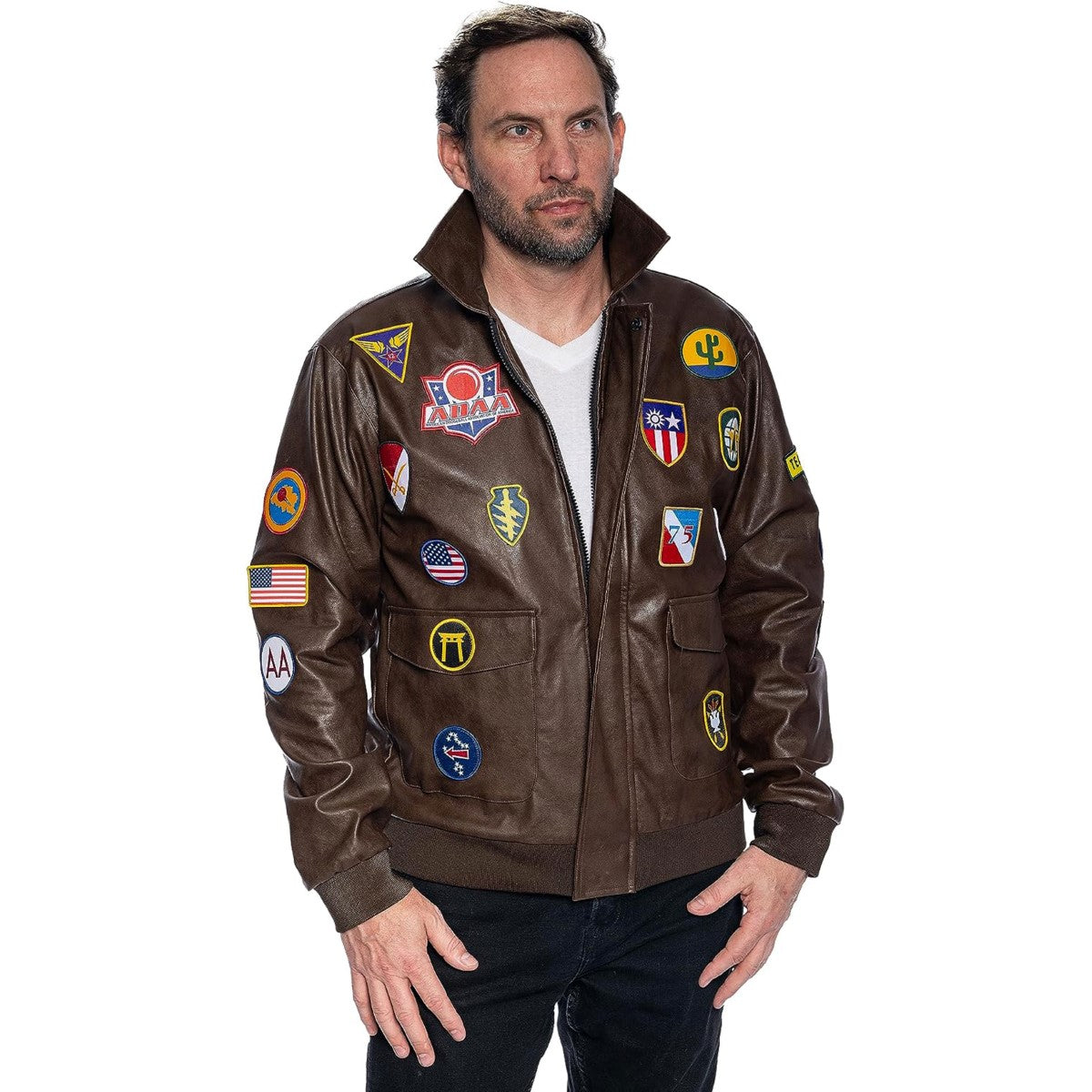 Adult Dodgeball Movie DIY Halloween Cosplay Costume Jacket with