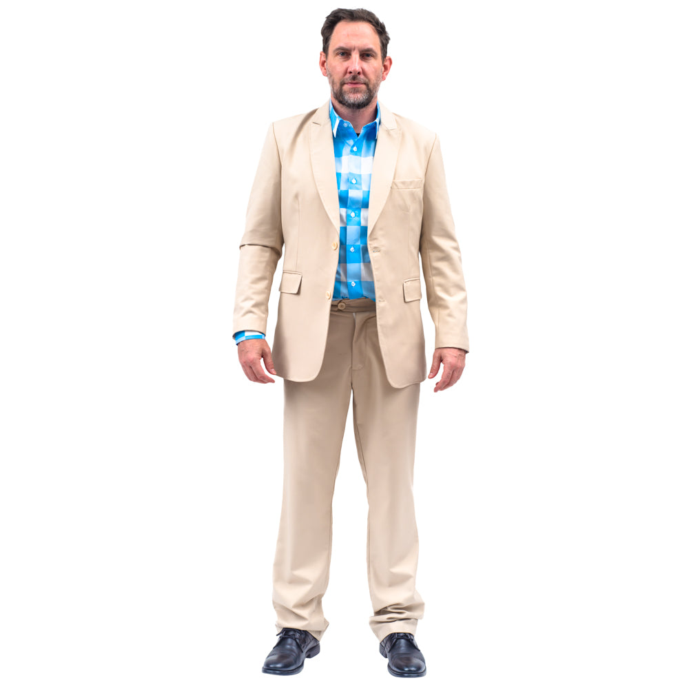 The Running Man Complete Deluxe Suit Jacket Shirt and Pants Halloween Costume Cosplay