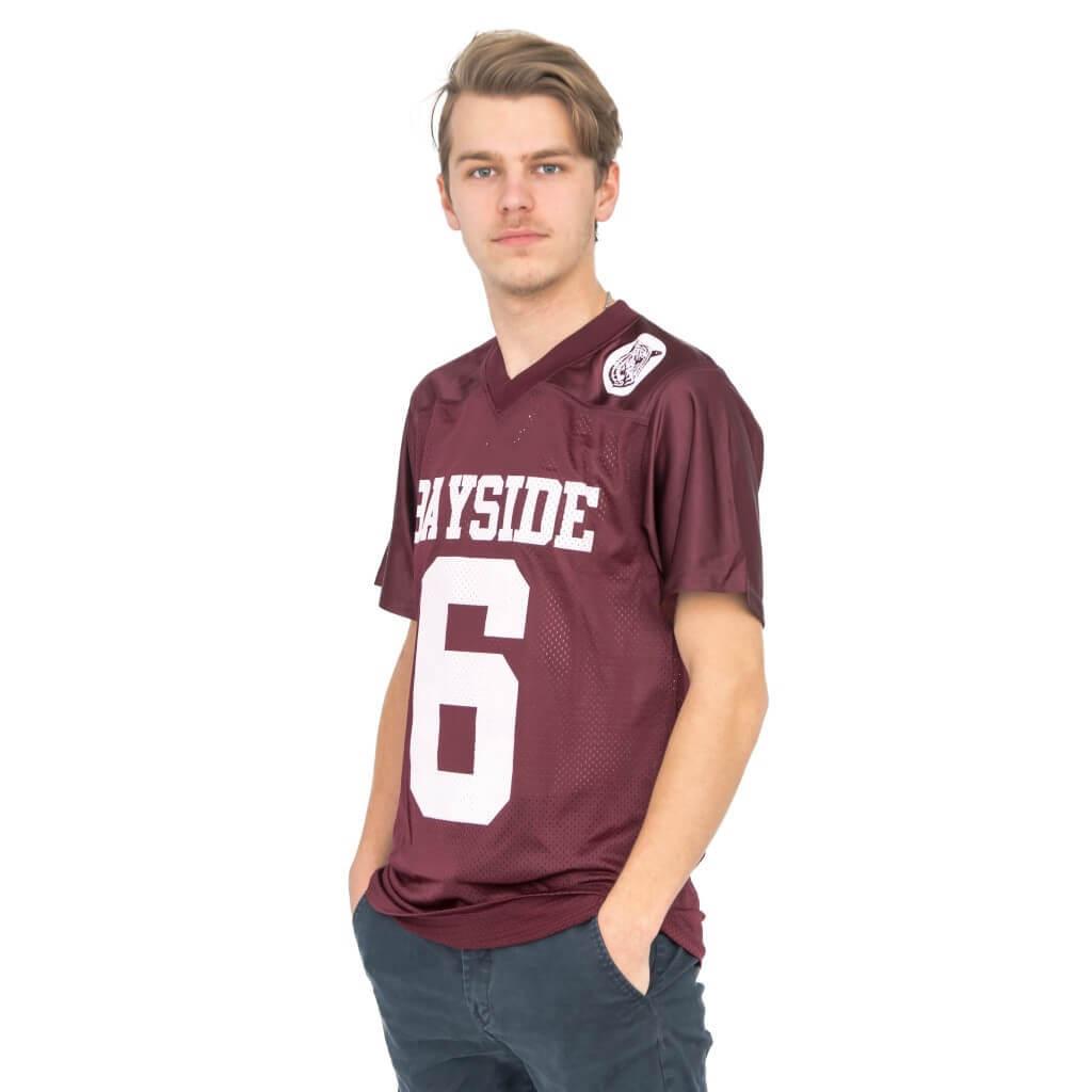 AC Slater #6 Bayside Tigers Costume Football Jersey-tvso