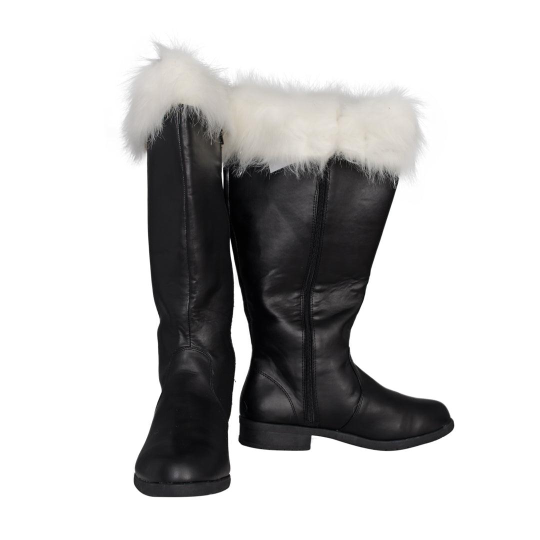 Adult Halloween Christmas Santa Claus Boots