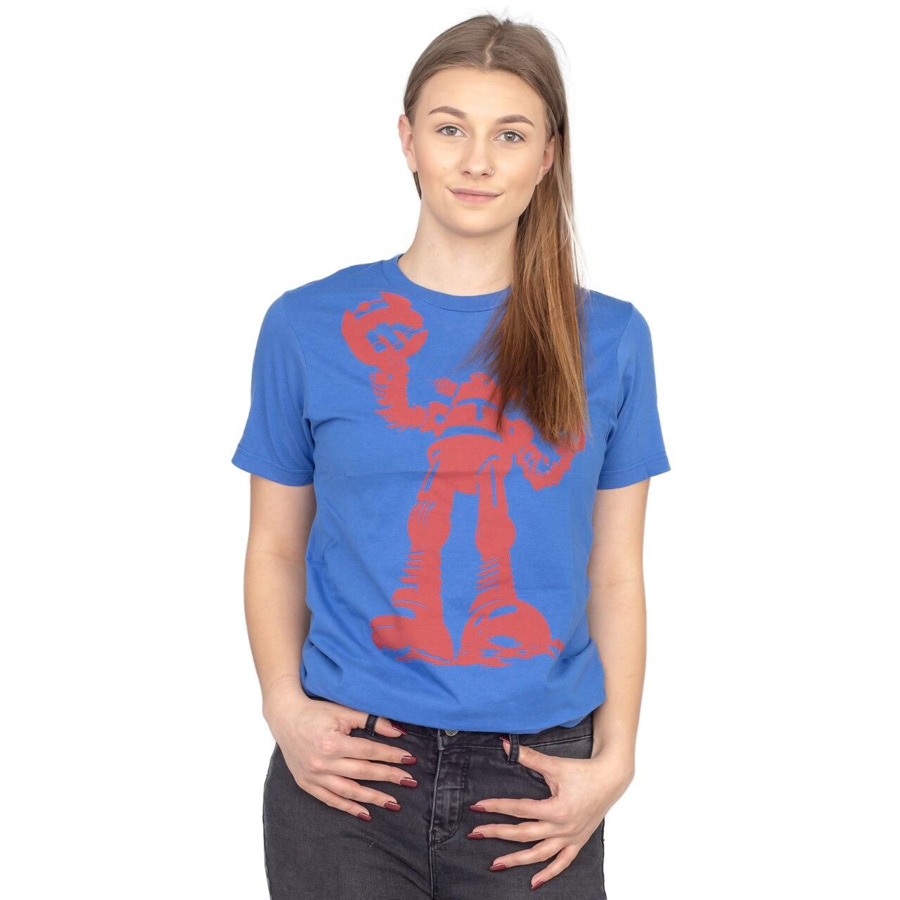 Ames Bros Destroyer Vintage Blue Adult T-shirt-tvso