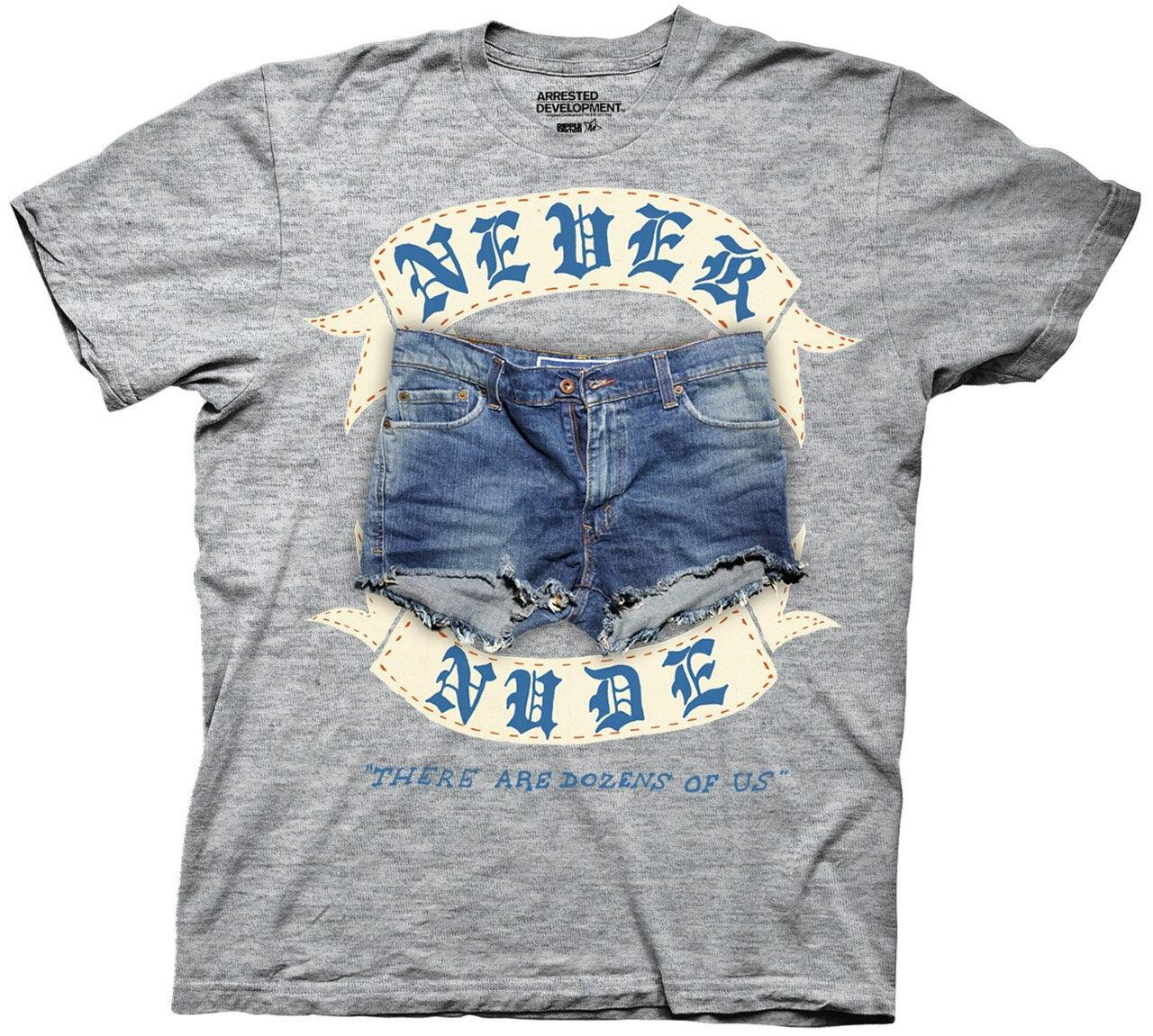 Arrested Development Never Nude Adult T-shirt-tvso