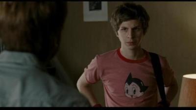 Astro Boy Scott Pilgrim vs. The World Heather T-shirt-tvso