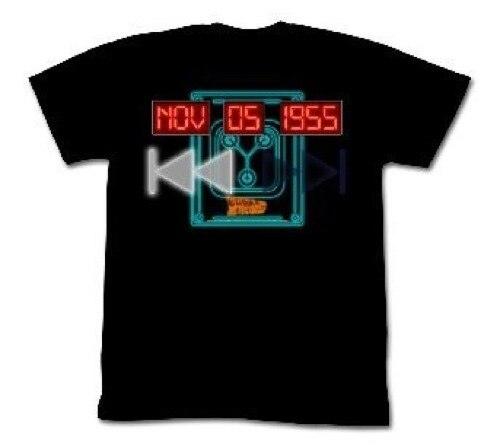 Back to the Future NOV 05 1955 Flux Capacitor T-Shirt-tvso
