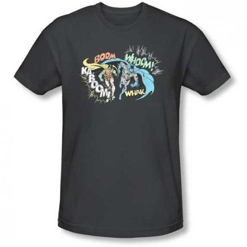 Batman and Robin Action Duo T-shirt-tvso