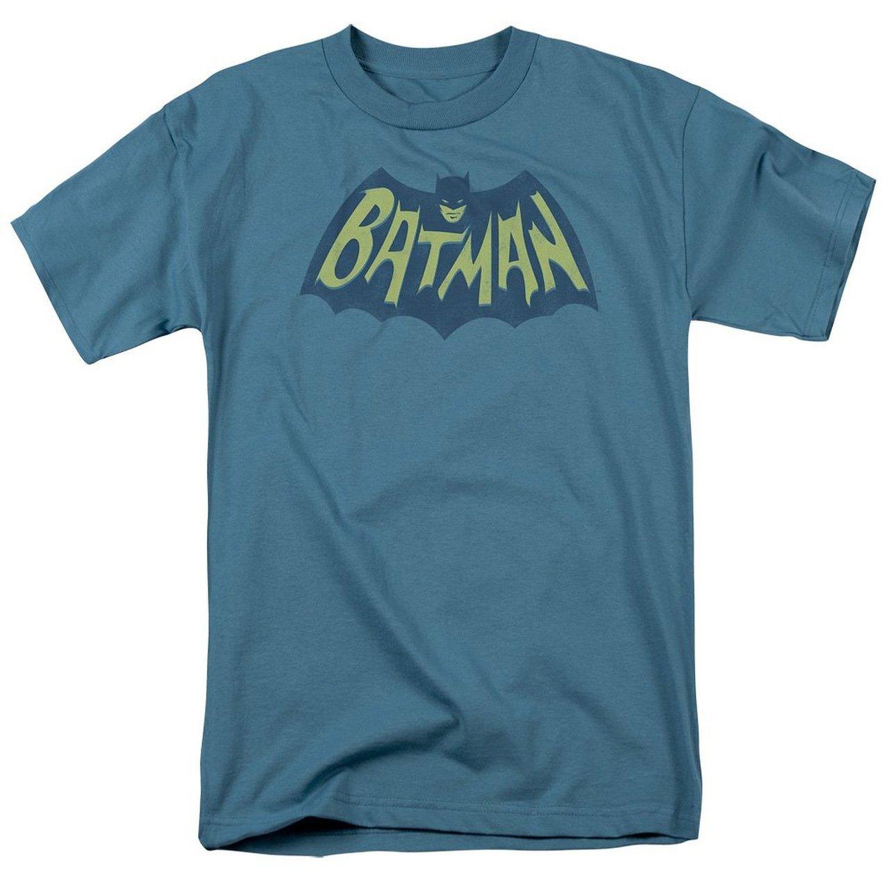 Batman Classic Retro Logo T-Shirt-tvso