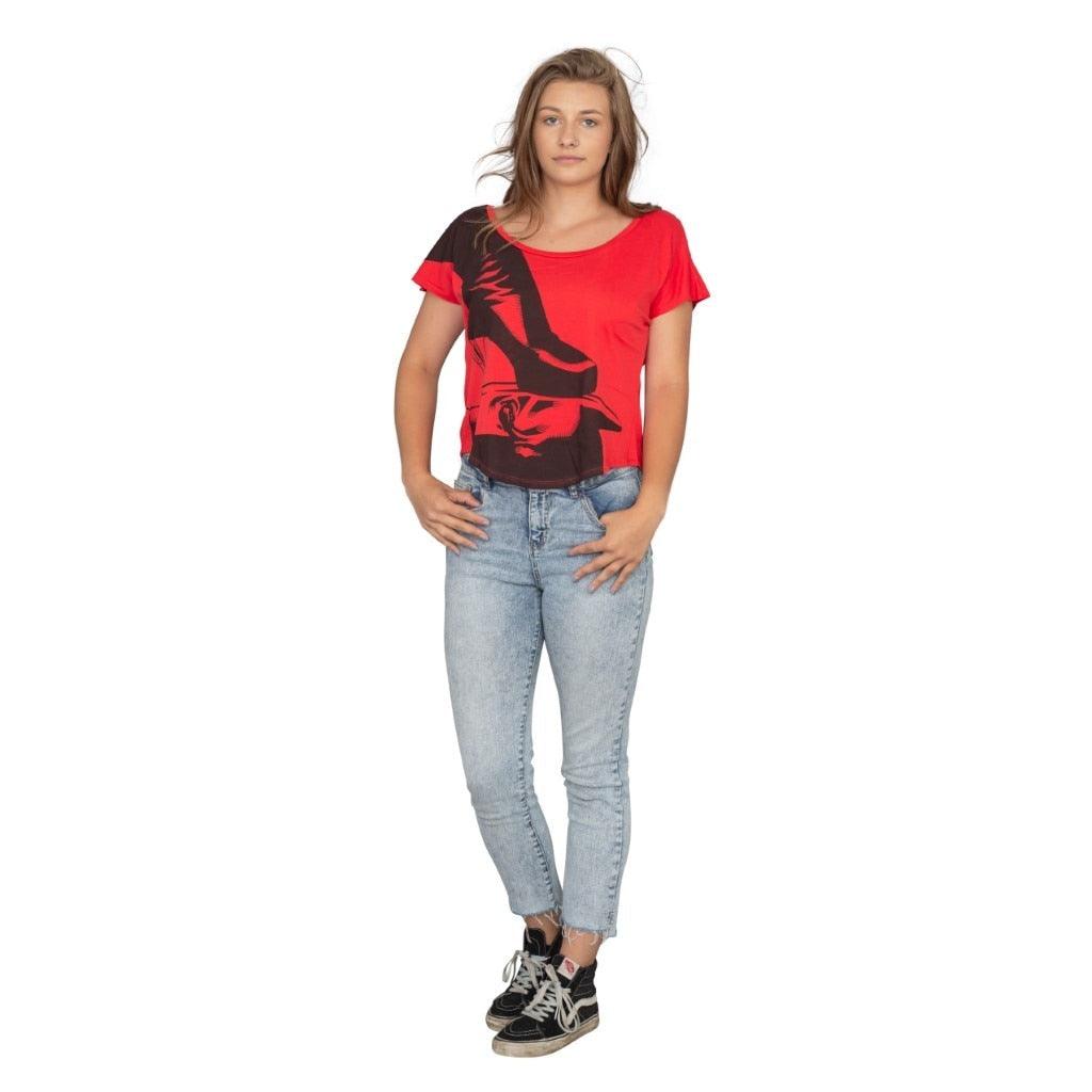 Batman The Dark Knight Heel Dolman T-shirt-tvso