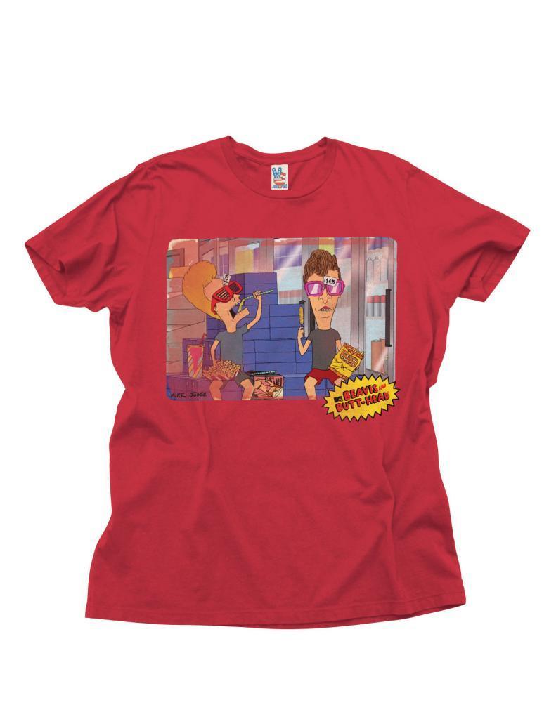 Beavis and Butthead Wearing Glasses T-Shirt-tvso
