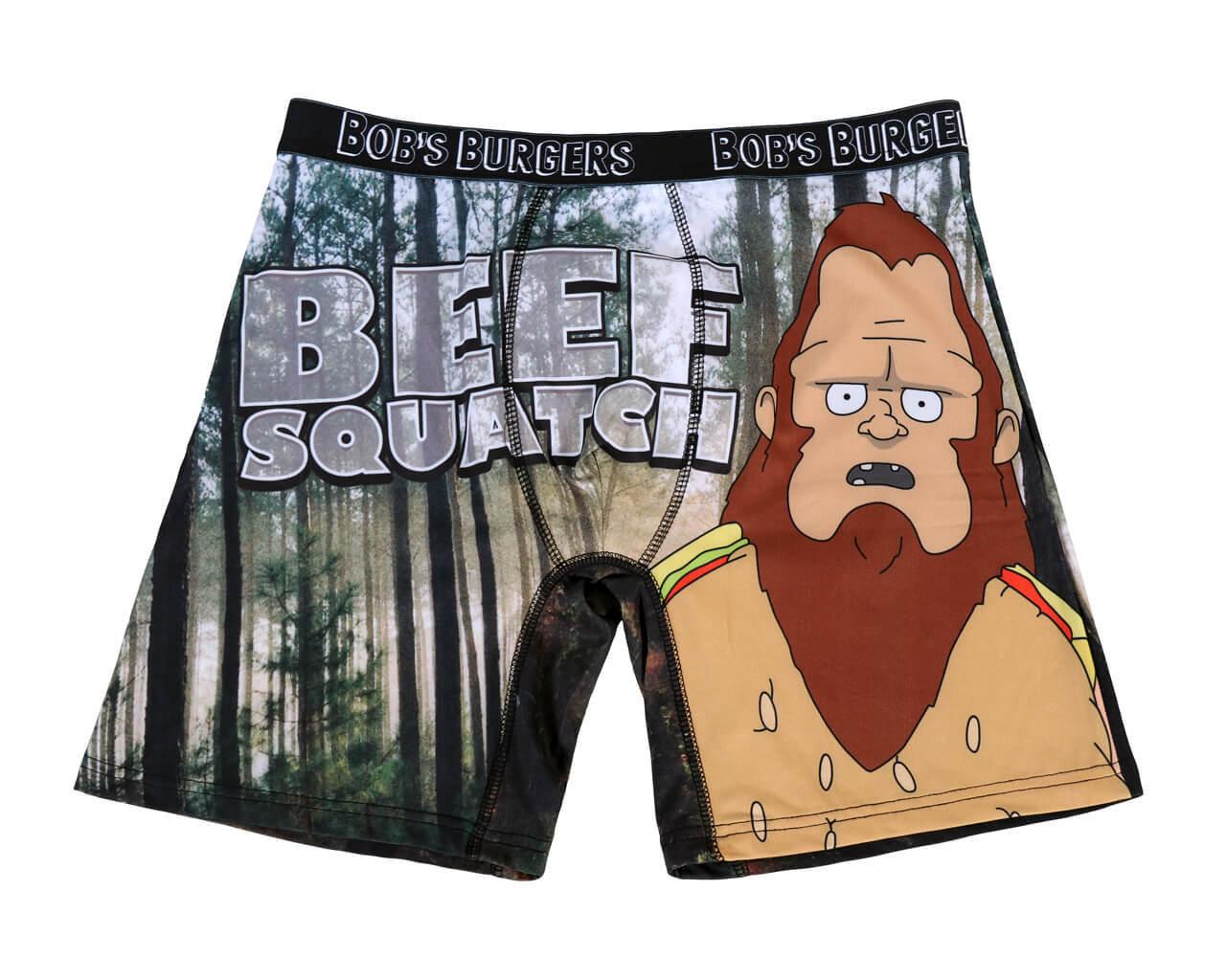 Beef Squatch Mens Boxer Briefs-tvso