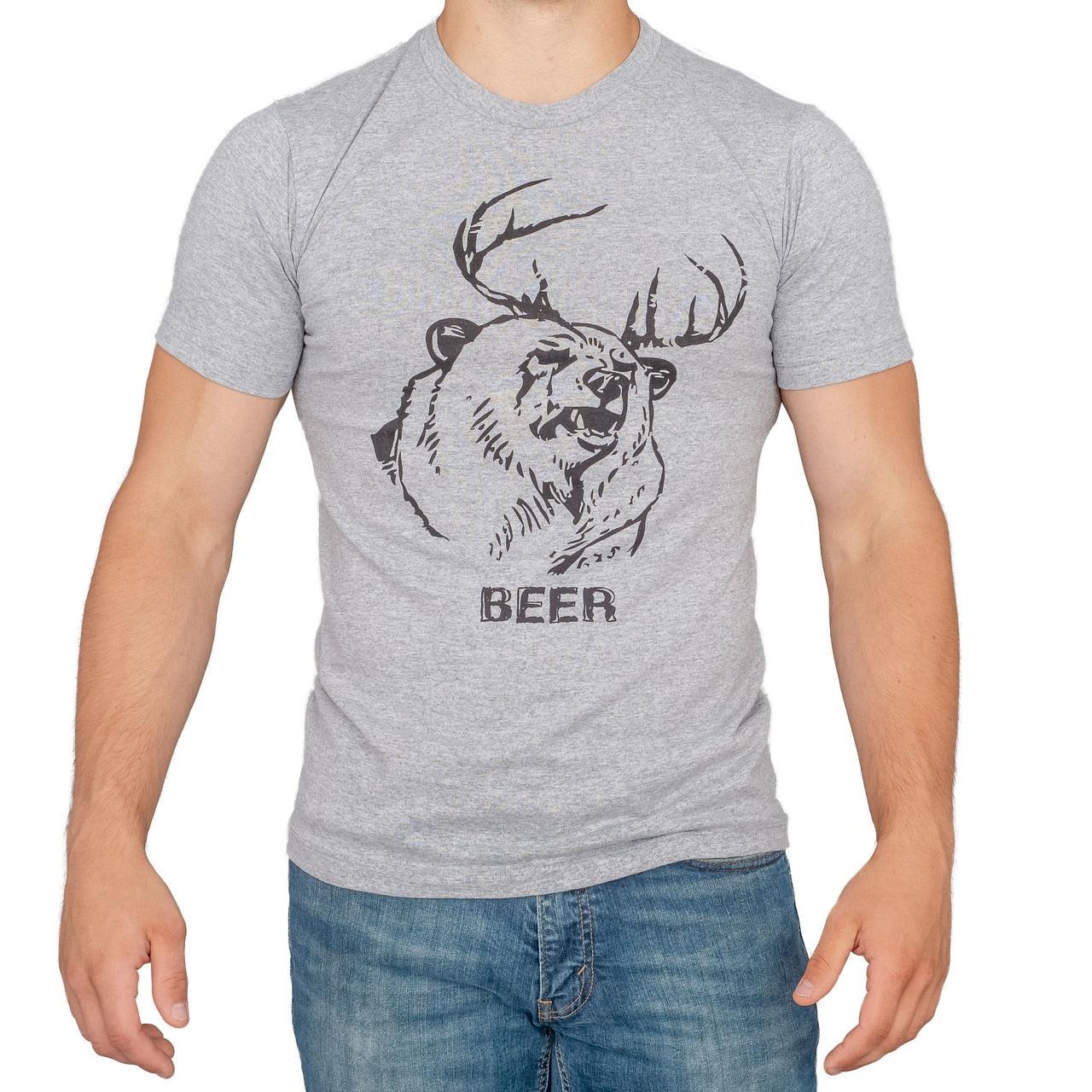Beer Bear+Deer Mac T-Shirt-tvso