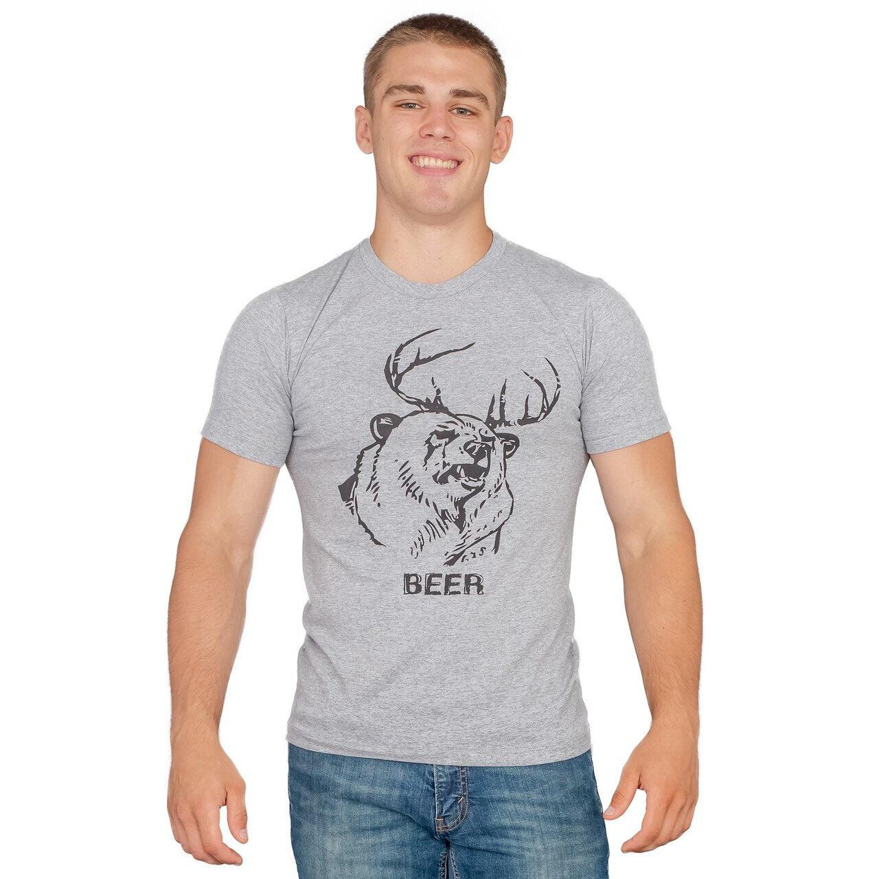 Beer Bear+Deer Mac T-Shirt-tvso