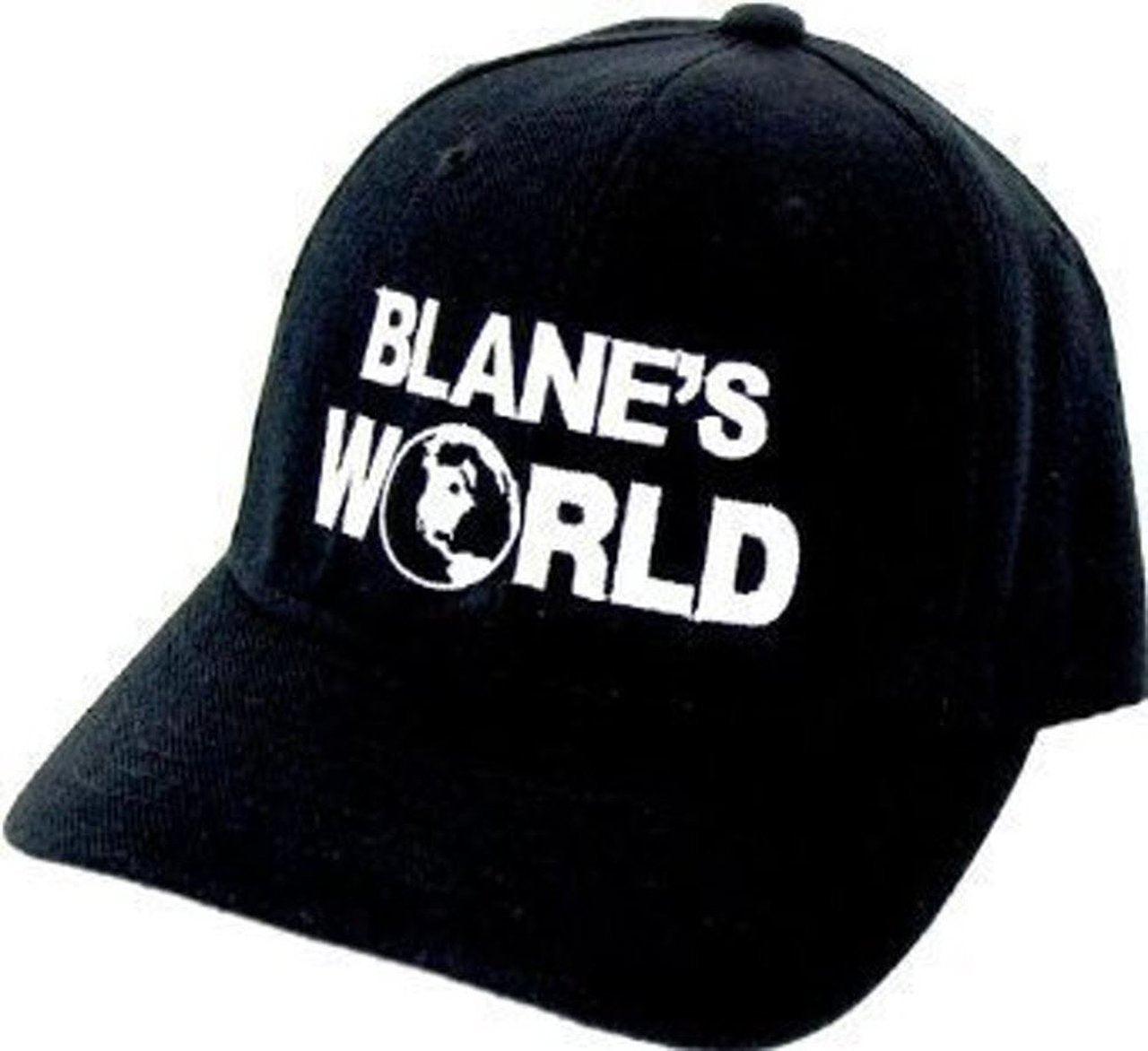 Blake Blane's World Fitted Black Baseball Cap Hat-tvso
