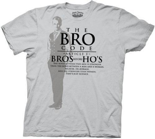 Bro Code Bro's Before Ho's T-shirt-tvso