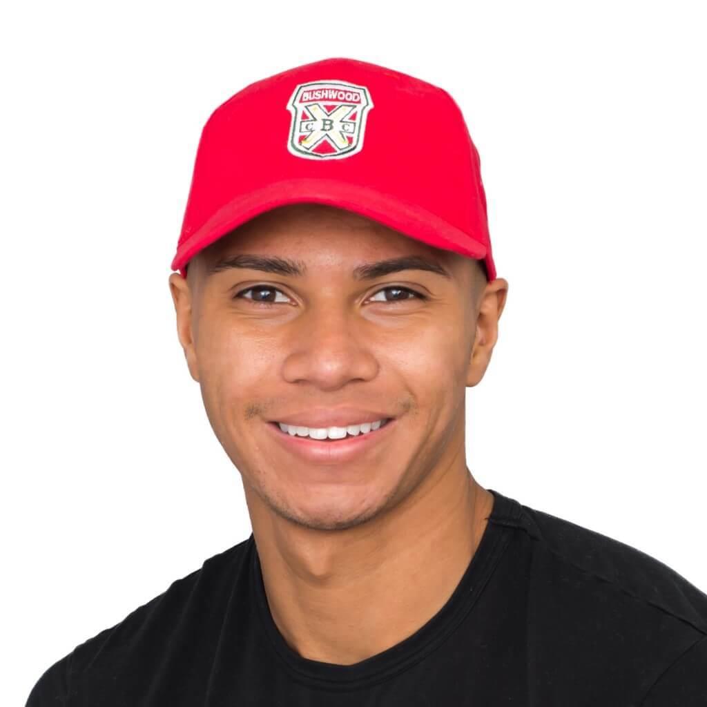 Bushwood Country Club Golf Red Baseball Hat-tvso
