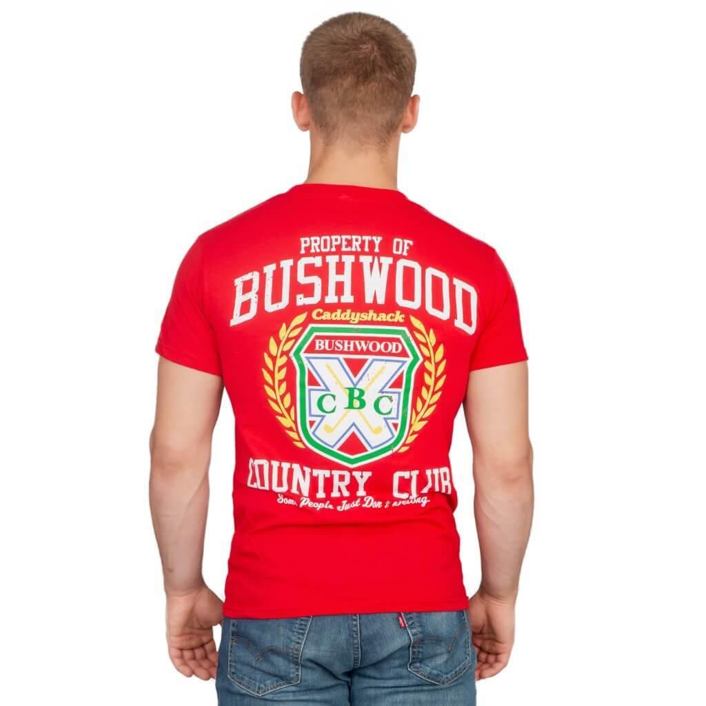 Caddyshack Bushwood CC Back Print T-shirt-tvso
