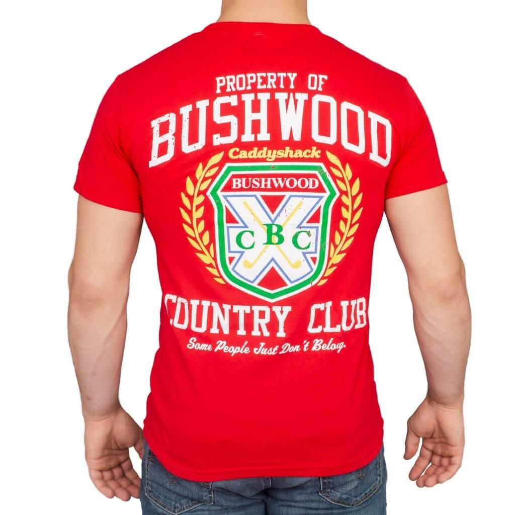 Caddyshack Bushwood CC Back Print T-shirt-tvso