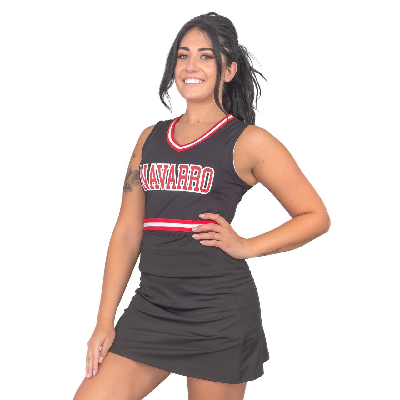 Cheer Navarro Women's Cheerleader Halloween Costume Set