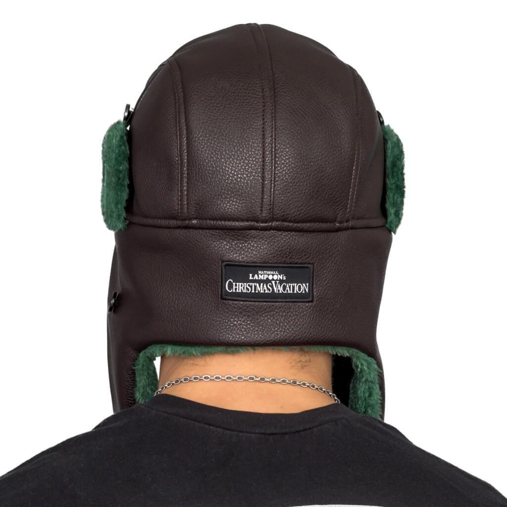 Christmas Vacation Cousin Eddie Trapper Faux Fur Hat-tvso
