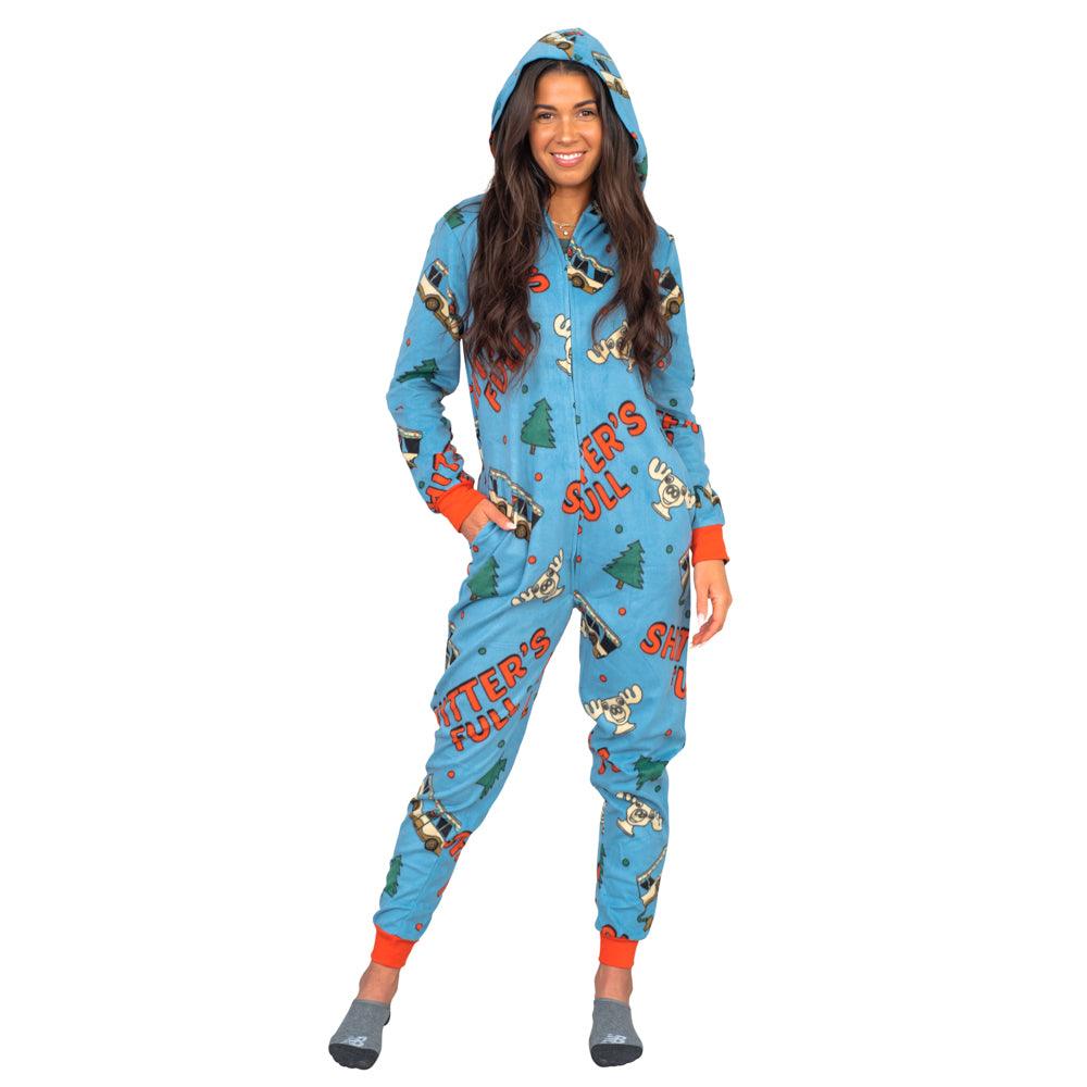 Christmas Vacation Shitters Full Pajama Jumpsuit
