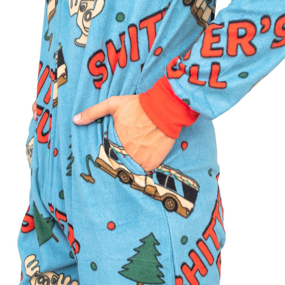 Christmas Vacation Shitters Full Pajama Jumpsuit