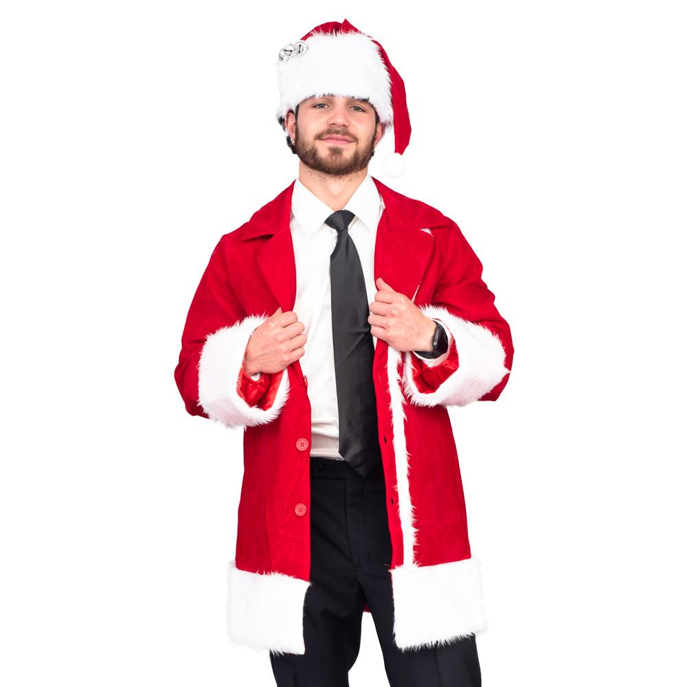 Clark Griswold Halloween Costume Santa Claus Christmas Suit and Hat - TVStoreOnline