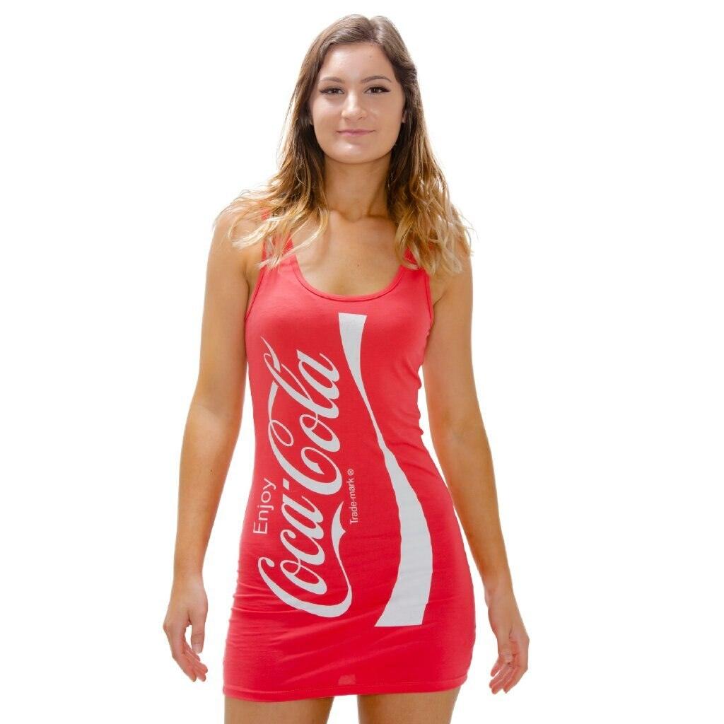 Coke Coca-Cola Tunic Tank Dress-tvso