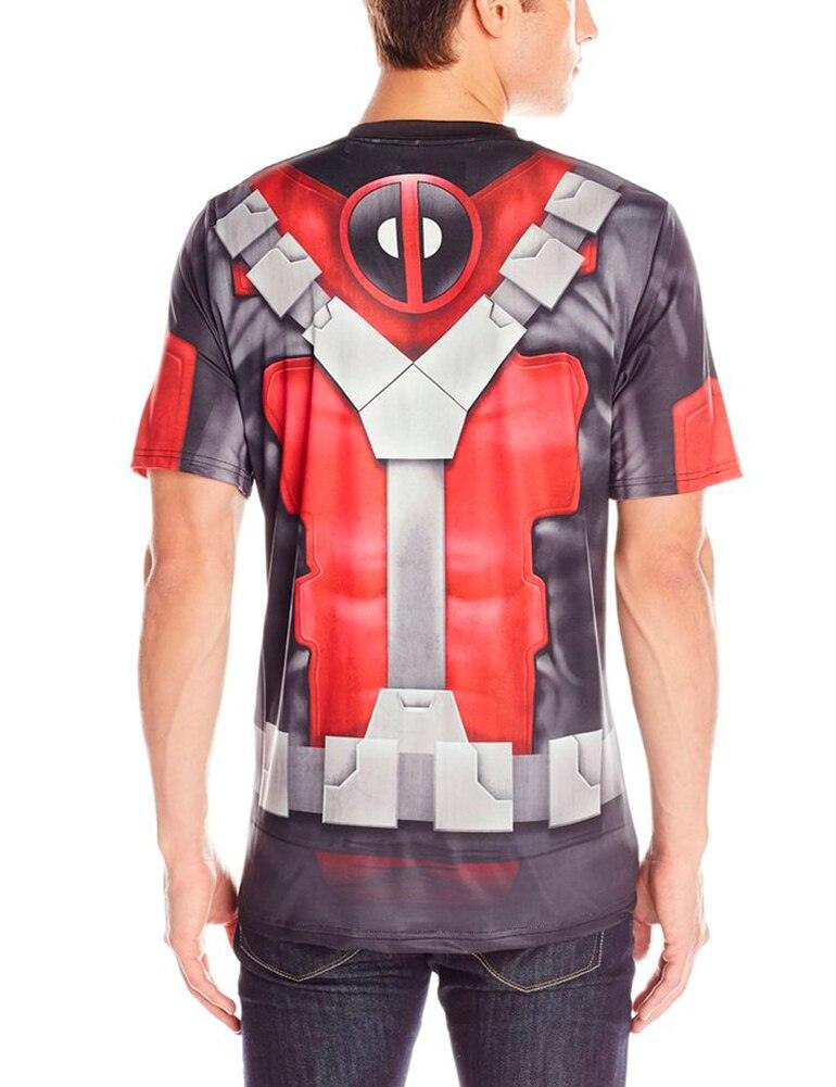 Deadpool Performance Athletic Sublimated T-Shirt-tvso