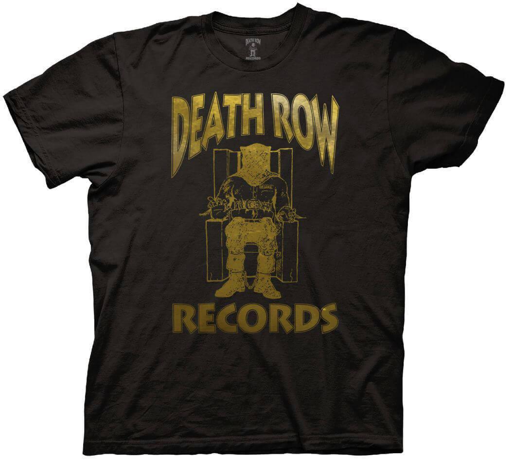 Death Row Records Foil Logo T-shirt-tvso