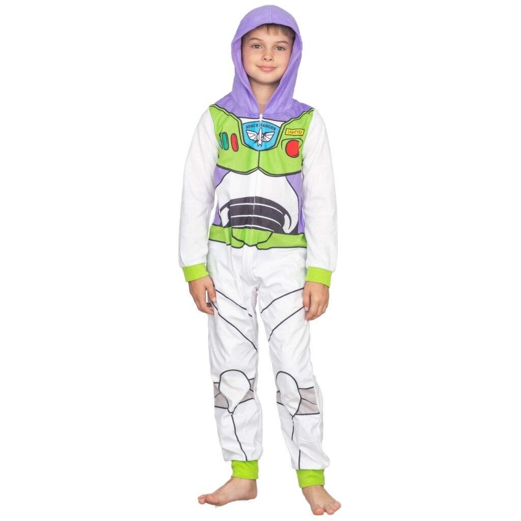 Disney Toy Story Buzz Lightyear Boys Pajama Costume-tvso