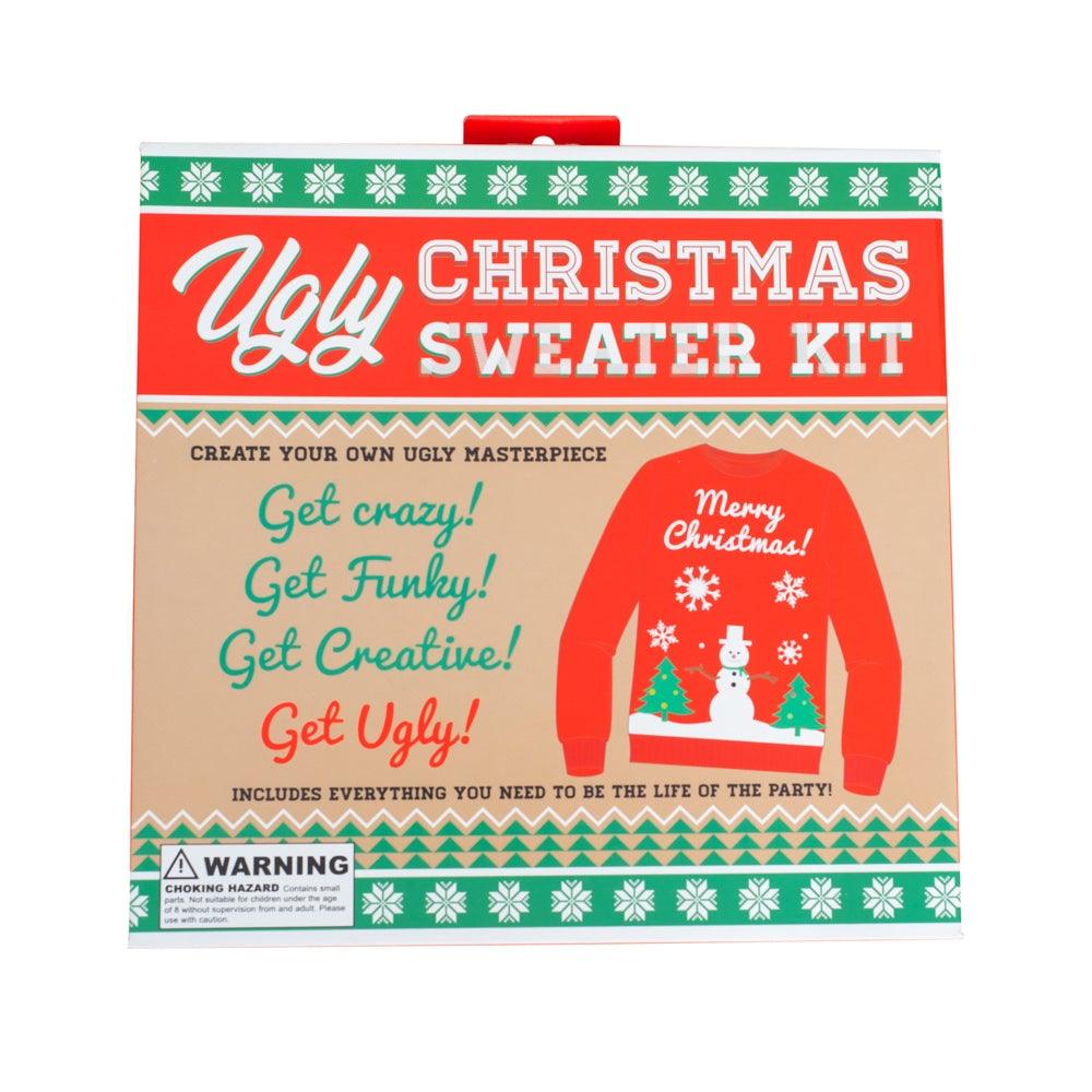 DIY Ugly Christmas Sweater Kit - Create Your Own Sweater - TVStoreOnline