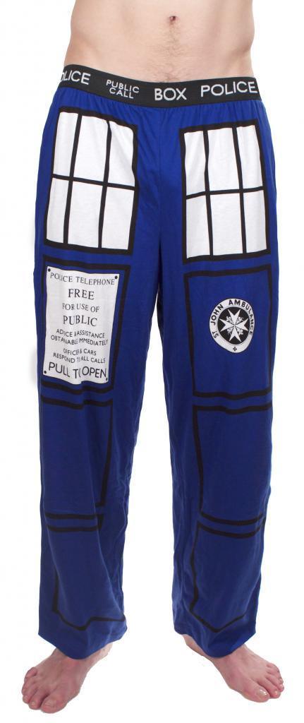 Doctor Who TARDIS Print Lounge Pants-tvso