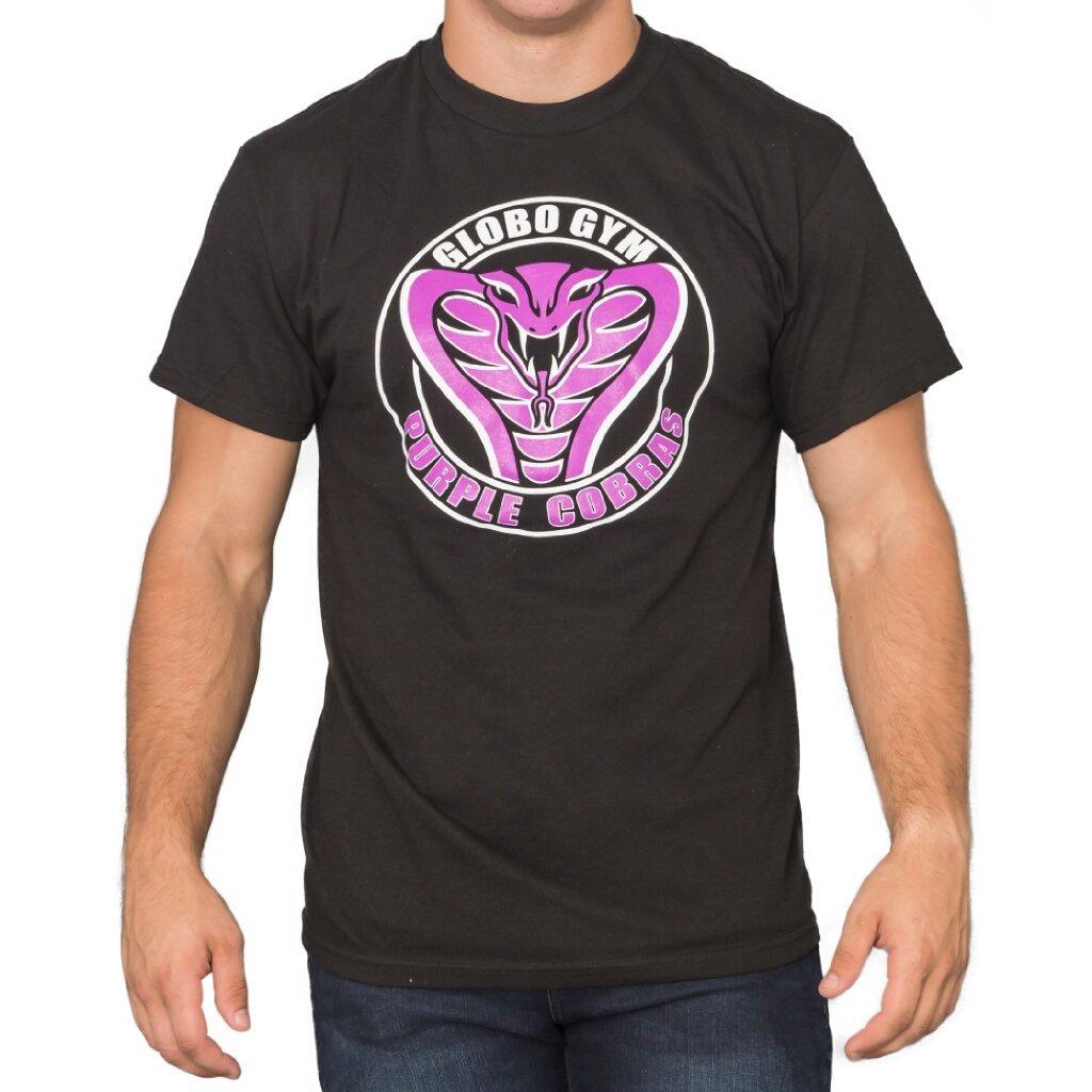 Dodgeball Globo Gym Purple Cobras T-shirt-tvso