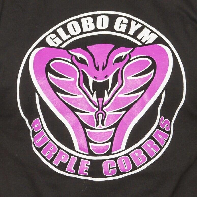 Dodgeball Globo Gym Purple Cobras T-shirt-tvso