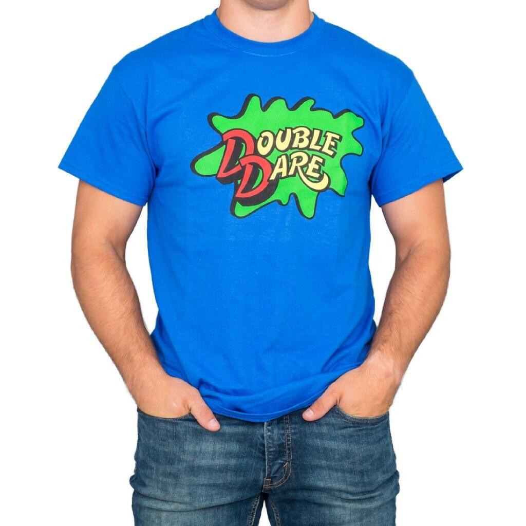 Double Dare Logo Costume T-shirt Tee-tvso