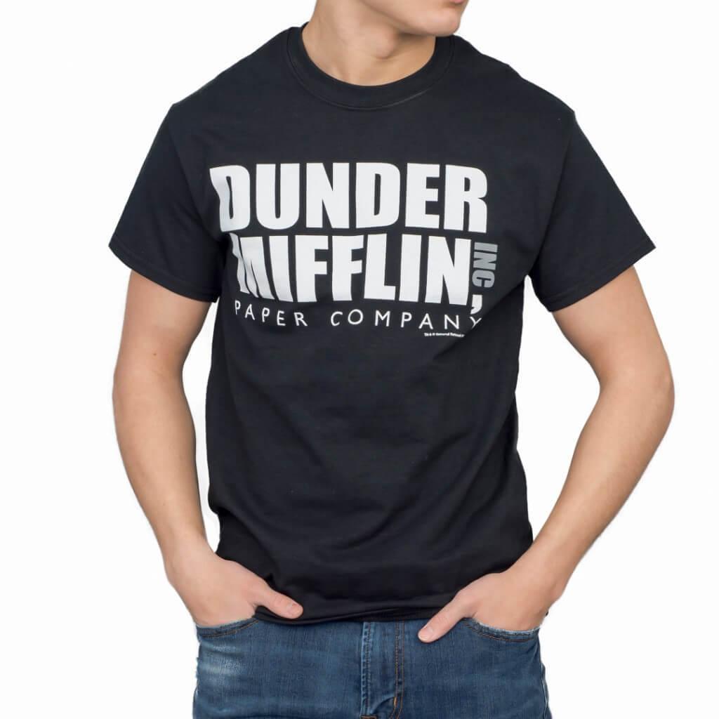 Dunder Mifflin INC Paper Company Logo T-shirt-tvso