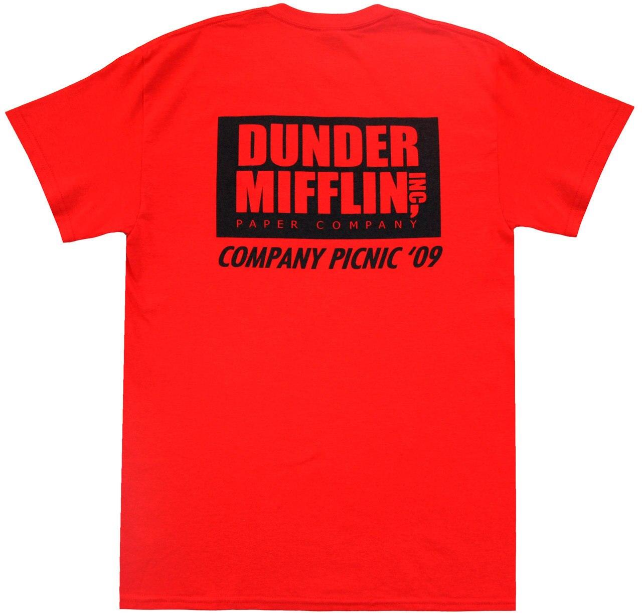 Dunder Mifflin Scranton Branch Picnic T-shirt-tvso