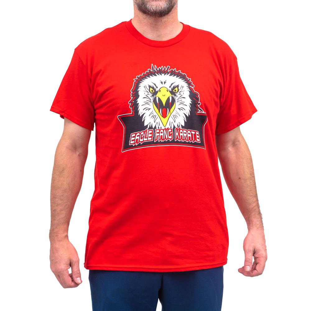 Eagle Fang Karate Cobra Red Adult Halloween Costume T-Shirt Tee - TVStoreOnline
