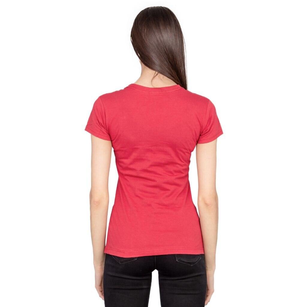 Felix the Cat Face Juniors Red T-shirt-tvso