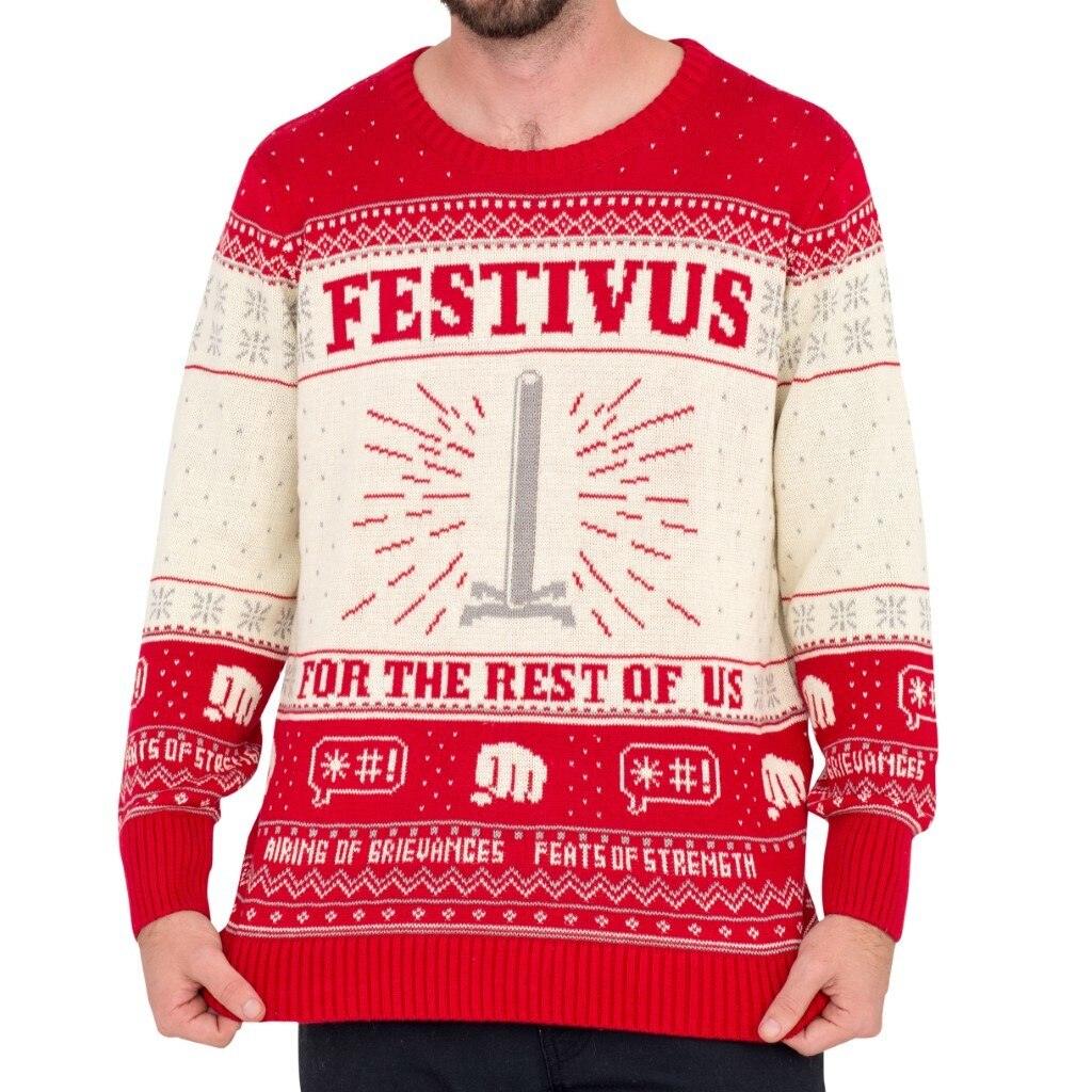 Festivus For The Rest Of Us Pole Ugly Christmas Xmas Sweater-tvso