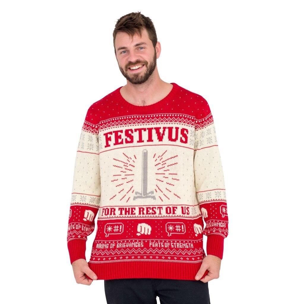 Festivus For The Rest Of Us Pole Ugly Christmas Xmas Sweater-tvso