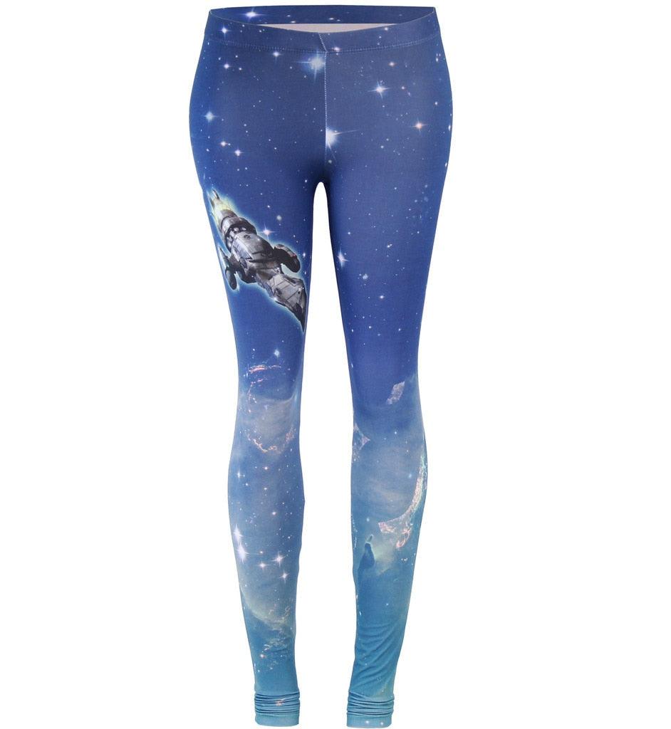 Firefly Vortex Spaceship Outer Space Leggings-tvso