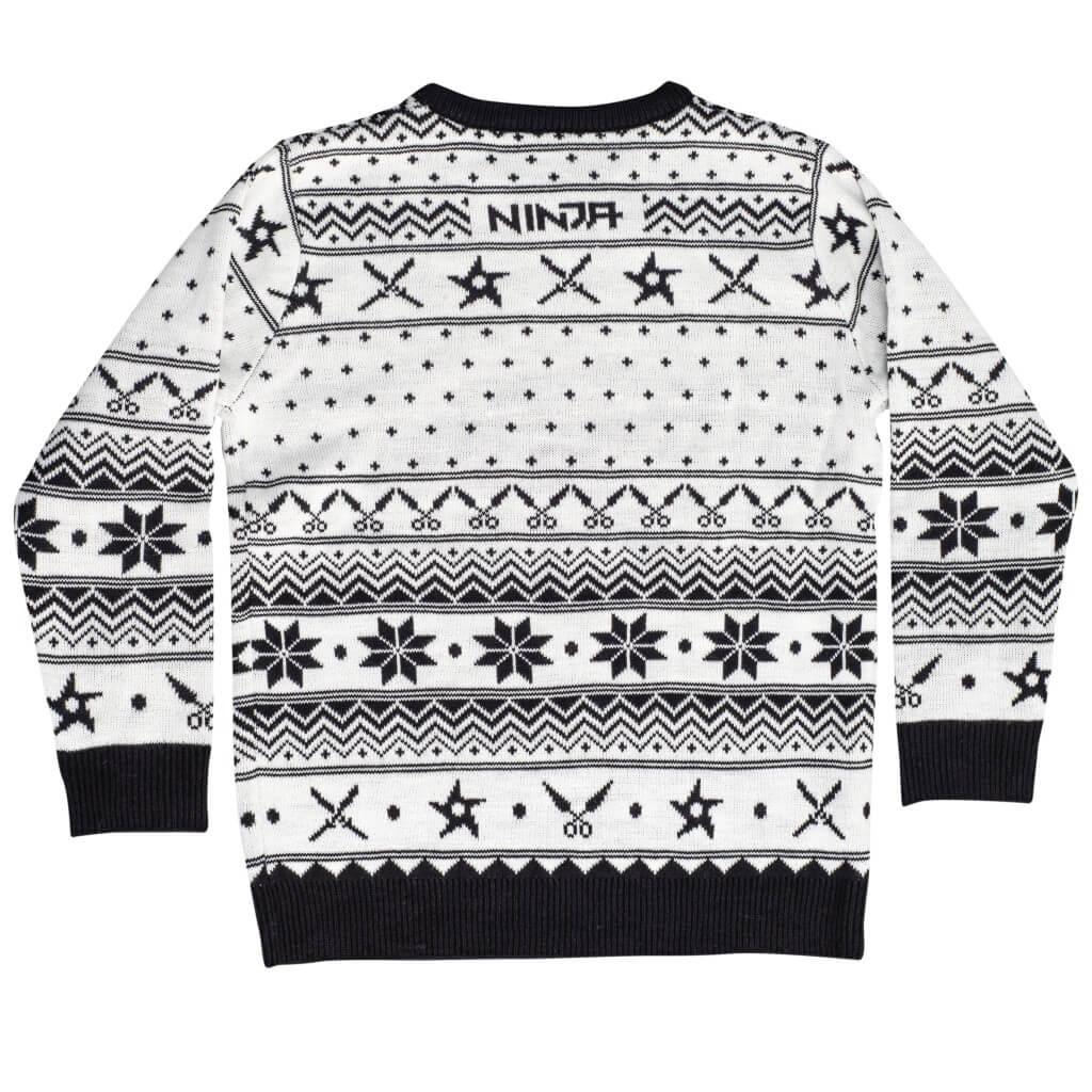 Fortnite Ninja Logo Christmas Sweater - TVStoreOnline